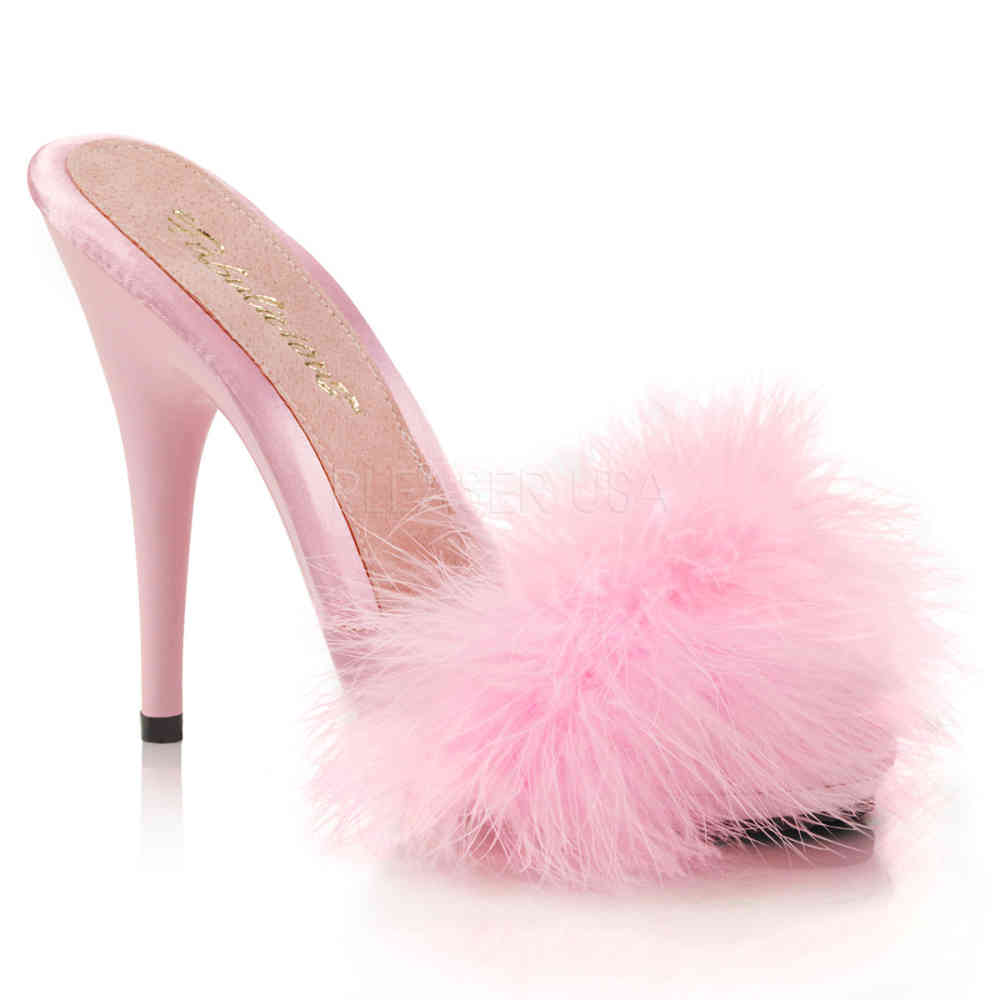 Fabulicious - POISE-501F Mules à talons - Chaussures de pole dance - Rose